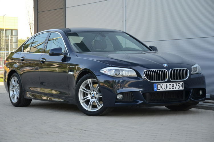 BMW 520 Zarejestrowana 520D Lift M-Pakiet 6WB Serwis Skóra Navi Start/Stop zdjęcie 17