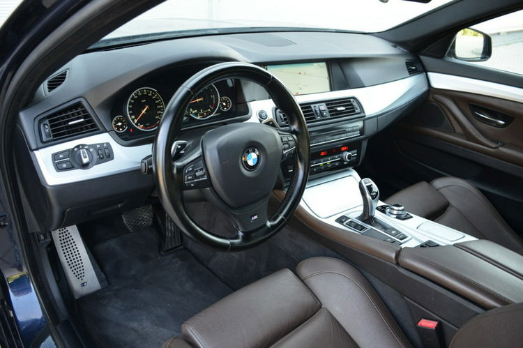 BMW 520 Zarejestrowana 520D Lift M-Pakiet 6WB Serwis Skóra Navi Start/Stop zdjęcie 22