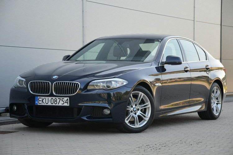 BMW 520 Zarejestrowana 520D Lift M-Pakiet 6WB Serwis Skóra Navi Start/Stop zdjęcie 3