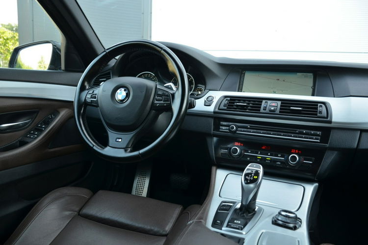 BMW 520 Zarejestrowana 520D Lift M-Pakiet 6WB Serwis Skóra Navi Start/Stop zdjęcie 31