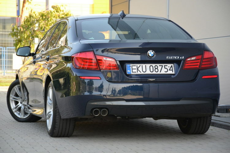 BMW 520 Zarejestrowana 520D Lift M-Pakiet 6WB Serwis Skóra Navi Start/Stop zdjęcie 8