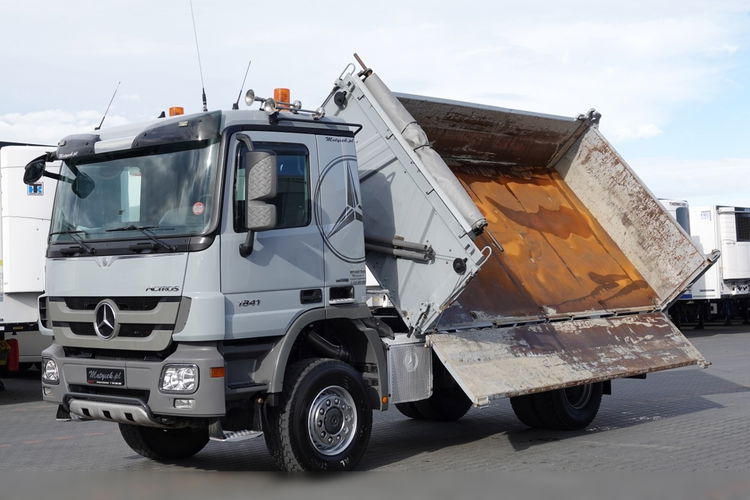 Mercedes -BENZ ACTROS / 4 X 4 / WYWROTKA 3 STRONNA / EPS+SPRZĘGŁO / EURO 5 / zdjęcie 9
