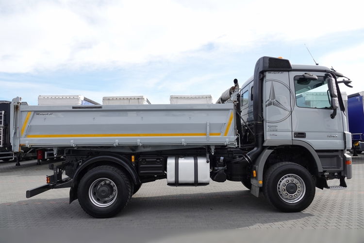 Mercedes -BENZ ACTROS / 4 X 4 / WYWROTKA 3 STRONNA / EPS+SPRZĘGŁO / EURO 5 / zdjęcie 23