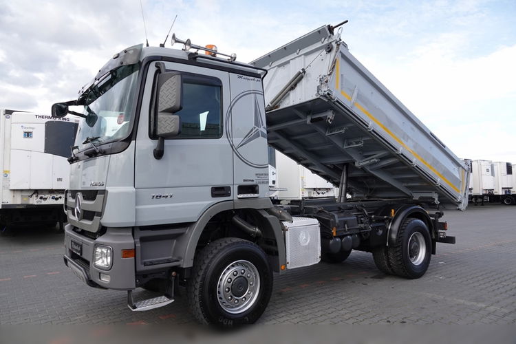Mercedes -BENZ ACTROS / 4 X 4 / WYWROTKA 3 STRONNA / EPS+SPRZĘGŁO / EURO 5 / zdjęcie 2