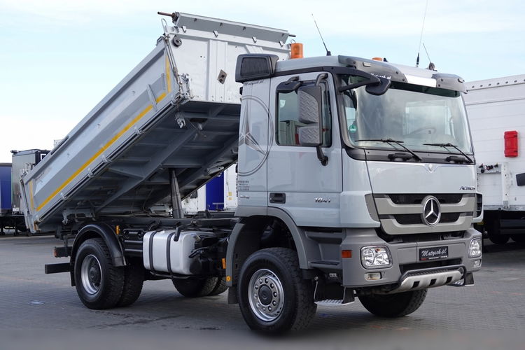 Mercedes -BENZ ACTROS / 4 X 4 / WYWROTKA 3 STRONNA / EPS+SPRZĘGŁO / EURO 5 / zdjęcie 8