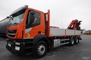 Iveco 420 / 6x2 / SKRZYNIOWY- 6, 5 M / HDS FASSI 185 - 10.4 M / E6 / OŚ PODNOSZONA zdjęcie 12