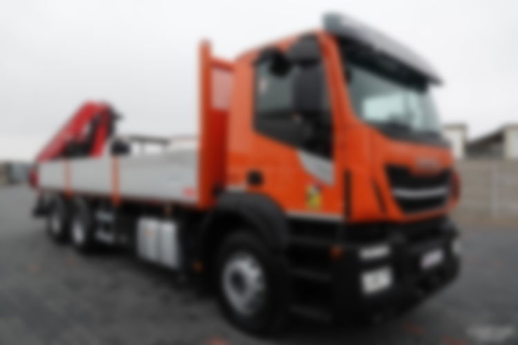 Iveco 420 / 6x2 / SKRZYNIOWY- 6, 5 M / HDS FASSI 185 - 10.4 M / E6 / OŚ PODNOSZONA zdjęcie 15