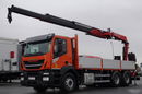 Iveco 420 / 6x2 / SKRZYNIOWY- 6, 5 M / HDS FASSI 185 - 10.4 M / E6 / OŚ PODNOSZONA zdjęcie 2