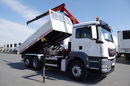 MAN TGS 26.440 / 6X4 / 6x2 / 4x4 / WYWROTKA TYLNOZSYPOWA 5.6 M + HDS PALFINGER 12001 / OŚ PODNOSZONA SKRĘTNA /UAL / zdjęcie 8