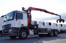 Mercedes ACTROS 2548 /6x2 / HAKOWIEC + HDS PALFINGER EPSILON / CHWYTAK zdjęcie 2
