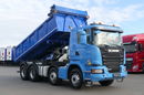 SCANIA G410 / 8x4 / WYWROTKA 2 STR / MEILLER KIPPER / BORDMATIC / EURO 6 zdjęcie 9