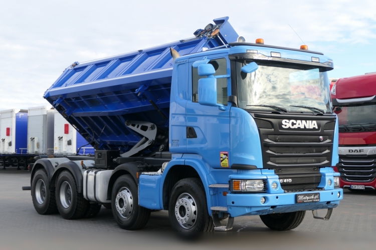SCANIA G410 / 8x4 / WYWROTKA 2 STR / MEILLER KIPPER / BORDMATIC / EURO 6 zdjęcie 17