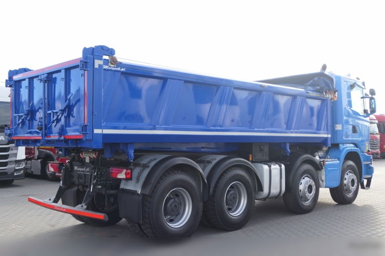 SCANIA G410 / 8x4 / WYWROTKA 2 STR / MEILLER KIPPER / BORDMATIC / EURO 6 zdjęcie 22