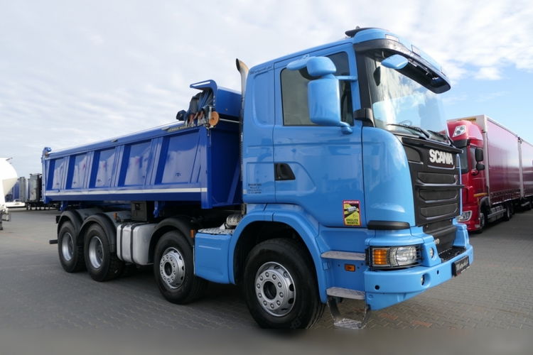 SCANIA G410 / 8x4 / WYWROTKA 2 STR / MEILLER KIPPER / BORDMATIC / EURO 6 zdjęcie 24