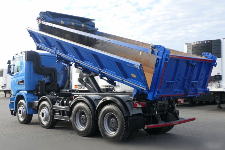 SCANIA G410 / 8x4 / WYWROTKA 2 STR / MEILLER KIPPER / BORDMATIC / EURO 6 zdjęcie 5