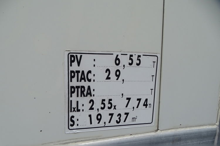 Samro / ZESTAW TANDEM PRZEJAZDOWY / KONTENER / IZOTERMA / DŁ: 7.3 M + 7.3 M / zdjęcie 35