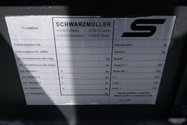 Schwarzmuller / PRZYCZEPA KŁONICOWA / DO LASU / DO DREWNA / Z NIEMIEC / zdjęcie 11
