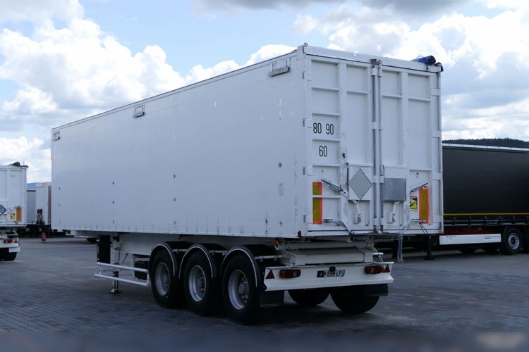 Trailor / WYWROTKA - 63 M3 / CAŁA ALUMINIOWA / 6 300 KG zdjęcie 4