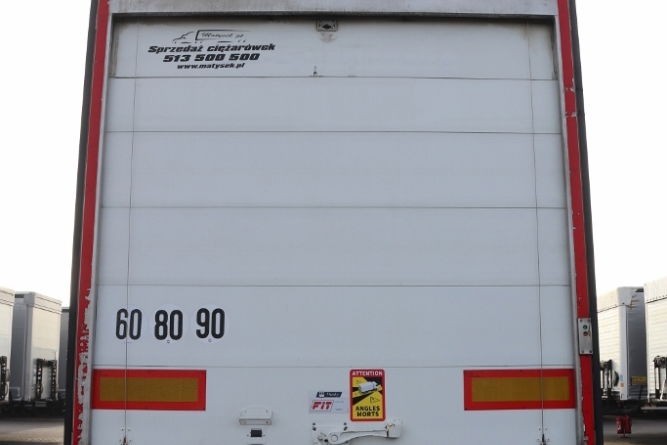 CHEREAU / CHLODNIA / THERMO KING SLX / CITY LINER / DŁ: 9.4 M / WINDA / ROLETA / SAF / 2011 ROK zdjęcie 6