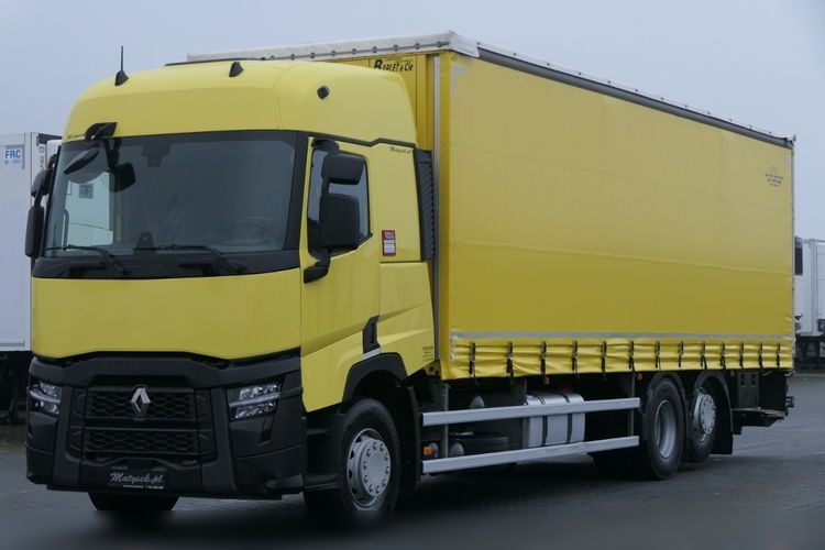 Renault T 460 / NOWY MODEL / FIRANKA - 60 M3 / 6X2 / DŁ: 9.15 M / WINDA / NAVI / 2022 R / zdjęcie 1