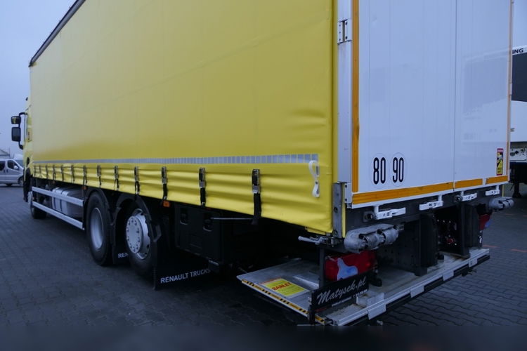 Renault T 460 / NOWY MODEL / FIRANKA - 60 M3 / 6X2 / DŁ: 9.15 M / WINDA / NAVI / 2022 R / zdjęcie 24