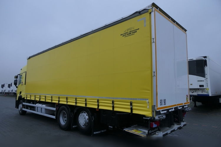 Renault T 460 / NOWY MODEL / FIRANKA - 60 M3 / 6X2 / DŁ: 9.15 M / WINDA / NAVI / 2022 R / zdjęcie 5