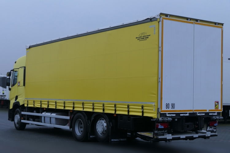 Renault T 460 / NOWY MODEL / FIRANKA - 60 M3 / 6X2 / DŁ: 9.15 M / WINDA / NAVI / 2022 R / zdjęcie 6