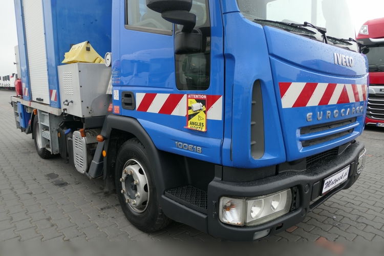 Iveco EUROCARGO 100E18 / WZWYŻKA / PODNOŚNIK KOSZOWY / 152 TPM - 15 Metrów / SPROWADZONY / zdjęcie 13