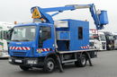 Iveco EUROCARGO 100E18 / WZWYŻKA / PODNOŚNIK KOSZOWY / 152 TPM - 15 Metrów / SPROWADZONY / zdjęcie 45
