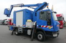 Iveco EUROCARGO 100E18 / WZWYŻKA / PODNOŚNIK KOSZOWY / 152 TPM - 15 Metrów / SPROWADZONY / zdjęcie 54