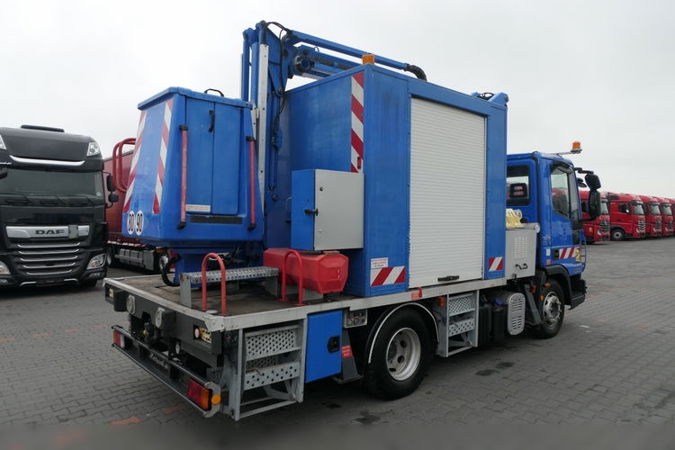 Iveco EUROCARGO 100E18 / WZWYŻKA / PODNOŚNIK KOSZOWY / 152 TPM - 15 Metrów / SPROWADZONY / zdjęcie 8
