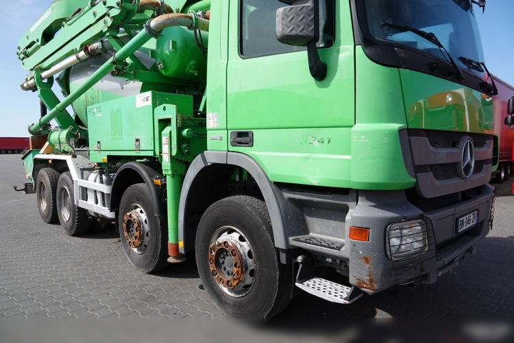 MERCEDES ACTROS 3241 / 8x4 / POMPOGRUSZKA / POMPA PUTZMEISTER 21 M / GRUCHA LIEBHERR / EURO 5 EEV /  zdjęcie 12