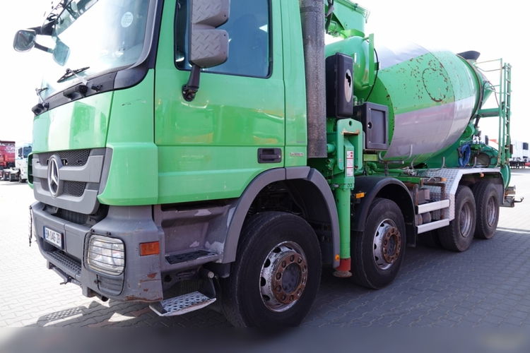 MERCEDES ACTROS 3241 / 8x4 / POMPOGRUSZKA / POMPA PUTZMEISTER 21 M / GRUCHA LIEBHERR / EURO 5 EEV /  zdjęcie 13