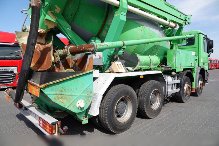 MERCEDES ACTROS 3241 / 8x4 / POMPOGRUSZKA / POMPA PUTZMEISTER 21 M / GRUCHA LIEBHERR / EURO 5 EEV /  zdjęcie 22