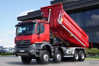 Mercedes -BENZ AROCS 4148 / 8X8 / WYWROTKA TYLNOZSYPOWA / KH-KIPPER / HARDOX / MANUAL / FABRYCZNIE NOWY / OD RĘKI / 2024 R