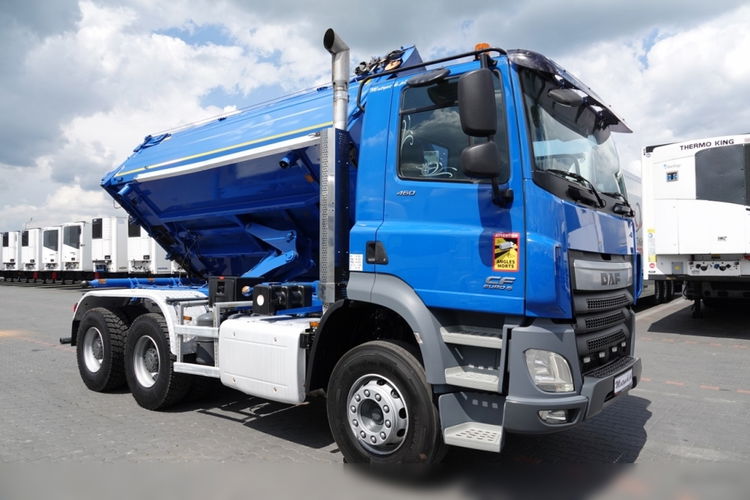 DAF CF 460 / 6x4 / WYWROTKA / HYDROBURTA / HYDROKLAPA / EURO 6 / 2016 ROK / OPONY 100 % /  zdjęcie 12