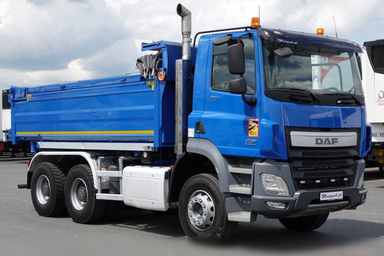 DAF CF 460 / 6x4 / WYWROTKA / HYDROBURTA / HYDROKLAPA / EURO 6 / 2016 ROK / OPONY 100 % /  zdjęcie 22