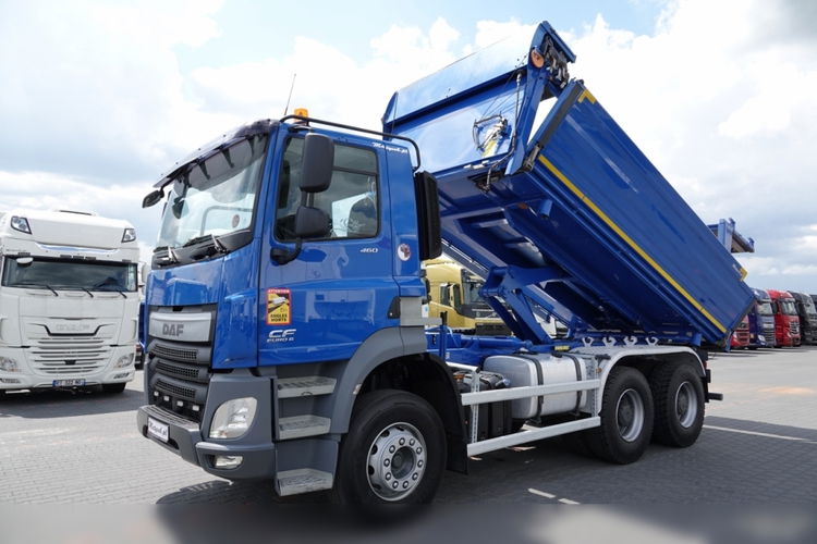 DAF CF 460 / 6x4 / WYWROTKA / HYDROBURTA / HYDROKLAPA / EURO 6 / 2016 ROK / OPONY 100 % /  zdjęcie 2