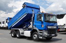 DAF CF 460 / 6x4 / WYWROTKA / HYDROBURTA / HYDROKLAPA / EURO 6 / 2016 ROK / OPONY 100 % /  zdjęcie 6