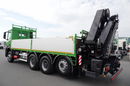 Mercedes -BENZ AROCS 3240 / 8X4 / PLATFORMA 6.9 m + HDS HIAB 244 - wysów : 18.8 m/ TRIDEM / OŚ PODNOSZONA SKRĘTNA / EURO 6 / STEROWANIE RADIOWE / zdjęcie 12