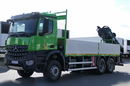 MERCEDES AROCS 2636 / 6x4 / SKRZYNIOWY - 6.4 M /+ HDS HIAB 144 wysów: 10.4 M / EURO 6 / ROTATOR / zdjęcie 15