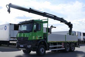 Mercedes AROCS 2636 / 6x4 / SKRZYNIOWY - 6.4 M /+ HDS HIAB 144 wysów: 10.4 M / EURO 6 / ROTATOR /