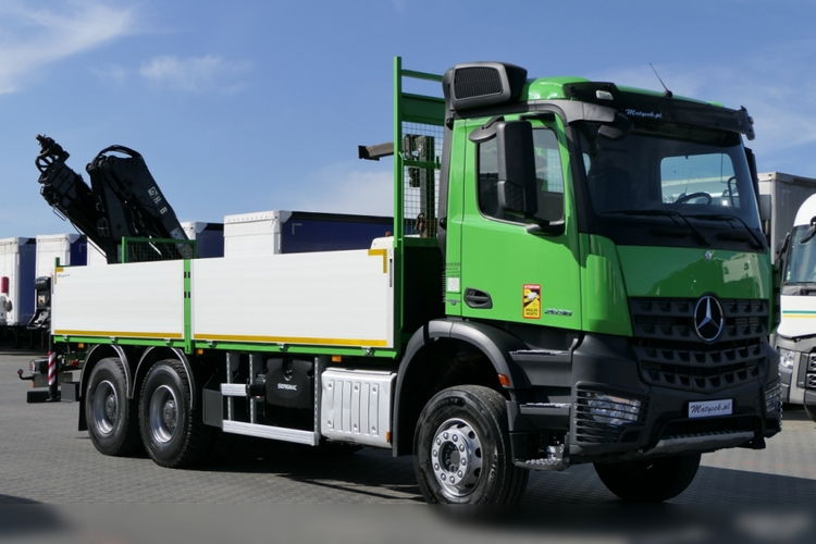 MERCEDES AROCS 2636 / 6x4 / SKRZYNIOWY - 6.4 M /+ HDS HIAB 144 wysów: 10.4 M / EURO 6 / ROTATOR / zdjęcie 24