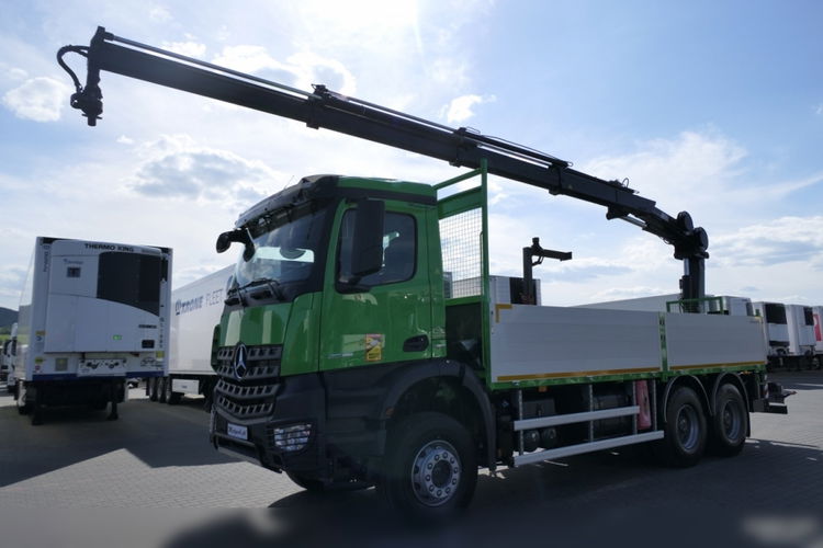 MERCEDES AROCS 2636 / 6x4 / SKRZYNIOWY - 6.4 M /+ HDS HIAB 144 wysów: 10.4 M / EURO 6 / ROTATOR / zdjęcie 2