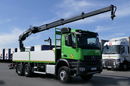 MERCEDES AROCS 2636 / 6x4 / SKRZYNIOWY - 6.4 M /+ HDS HIAB 144 wysów: 10.4 M / EURO 6 / ROTATOR / zdjęcie 8