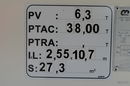 MENCI BENALU 58 m3 / 2020 ROK / KLAPO-DRZWI / OŚ PODNOSZONA / WAGA: 6 200 KG zdjęcie 22