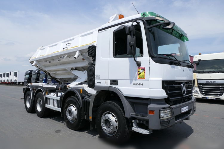 Mercedes ACTROS 32 440 / 8x4 / WYWROTKA + HYDROBURTA / EPS + SPRZĘGŁO / ŁADOWNOŚĆ : 18 TON  zdjęcie 11