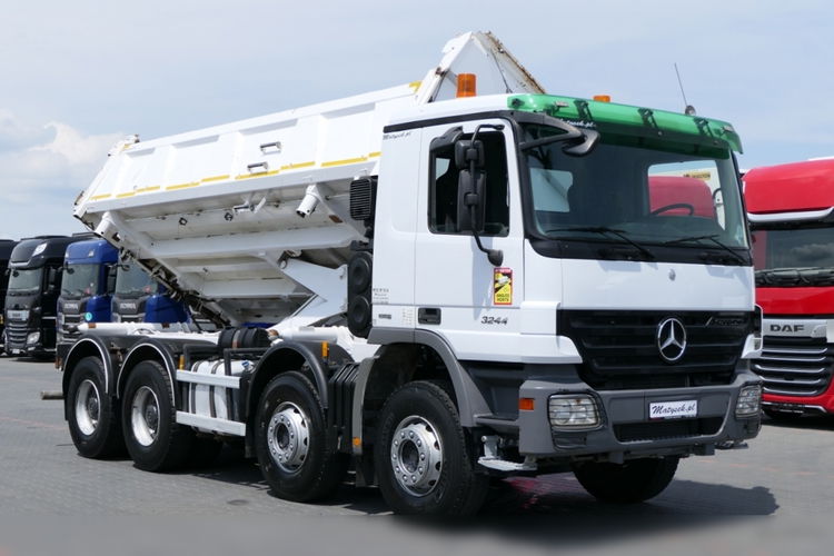 Mercedes ACTROS 32 440 / 8x4 / WYWROTKA + HYDROBURTA / EPS + SPRZĘGŁO / ŁADOWNOŚĆ : 18 TON  zdjęcie 12