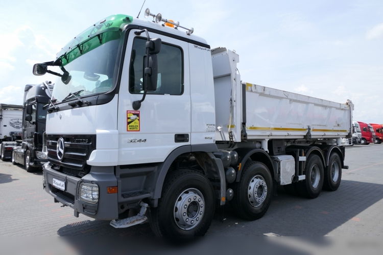 Mercedes ACTROS 32 440 / 8x4 / WYWROTKA + HYDROBURTA / EPS + SPRZĘGŁO / ŁADOWNOŚĆ : 18 TON  zdjęcie 14