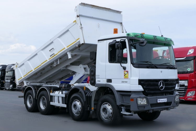 Mercedes ACTROS 32 440 / 8x4 / WYWROTKA + HYDROBURTA / EPS + SPRZĘGŁO / ŁADOWNOŚĆ : 18 TON  zdjęcie 6